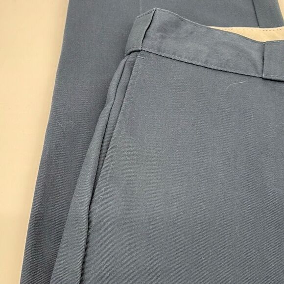 Dickies 874 Original Fit Work Polyester Cotton  Pants‎ Pockets 38/30 Blue - Picture 4 of 9